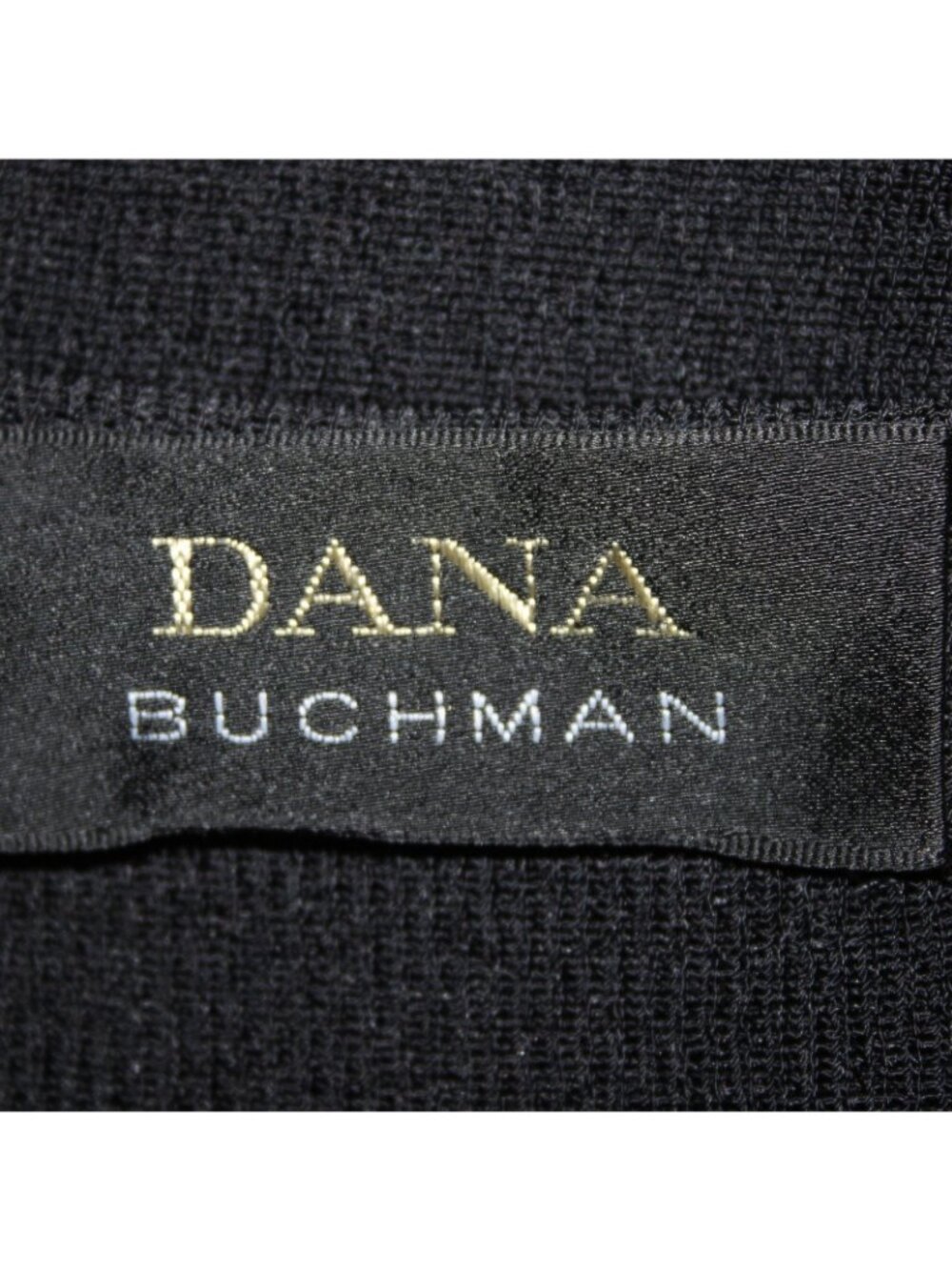 Dana Buchman Cardigan Sweater Sz S Black Rhinestones Rayon Nylon Sweater - Picture 5 of 9